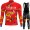 Bahrain Victorious 2022 Pro Team Fietskleding Fietsshirt Lange Mouw+Lange Fietsbroek Bib 202201096