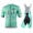 2022 Bianchi Milano Fanaco Green Fietskleding Fietsshirt Korte Mouw+Korte Fietsbroeken Bib drVPz