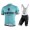 2022 Bianchi Milano Isalle Green Fietskleding Fietsshirt Korte Mouw+Korte Fietsbroeken Bib e0b81