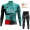 Winter Bora Hansgrohe 2022 Pro Team Fietskleding Fietsshirt Lange Mouw+Lange Fietsbroek 202201081