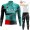 Winter Bora Hansgrohe 2022 Pro Team Fietskleding Fietsshirt Lange Mouw+Lange Fietsbroek Bib 202201082