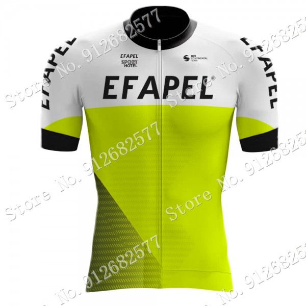 Team Efapel 2022 Wielerkleding Fietsshirt Korte Mouw 202202204