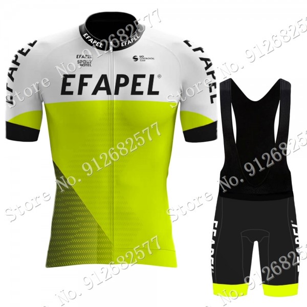 Team Efapel 2022 Fietskleding Fietsshirt Korte Mouw+Korte Fietsbroeken 202202208