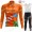 Winter euskadi euskaltel 2022 Pro Team Fietskleding Fietsshirt Lange Mouw+Lange Fietsbroek Bib 2022122542