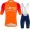 ineos grenadier Tour De France 2022 Team Fietskleding Fietsshirt Korte Mouw+Korte Fietsbroeken Orange 202223