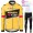 Winter jumbo visma 2022 Pro Team Fietskleding Fietsshirt Lange Mouw+Lange Fietsbroek Bib 2022122585