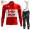 Winter Lotto Soudal 2022 Pro Team Fietskleding Fietsshirt Lange Mouw+Lange Fietsbroek Bib 2022122564