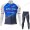 Quick Step Alpha Vinyl 2022 Pro Team Fietskleding Fietsshirt Lange Mouw+Lange Fietsbroek Bib 202201054