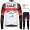 Winter uae emirates 2022 Pro Team Fietskleding Fietsshirt Lange Mouw+Lange Fietsbroek Bib 2022030724