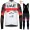 Winter uae emirates 2022 Pro Team Fietskleding Fietsshirt Lange Mouw+Lange Fietsbroek Bib 2022030726