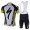 2013 Specialized Fietspakken Fietsshirt Korte+Korte koersbroeken Bib wit zwart geel 748