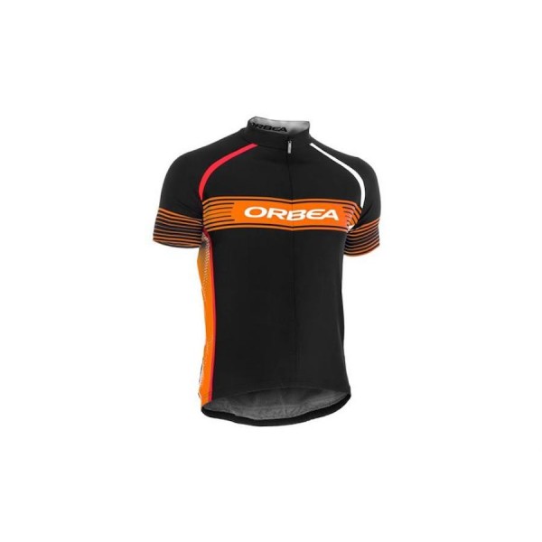 2015 Orbea zwart-geel Fietsshirt Korte Mouwen 2210