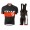 2015 Proteam Scott wit-zwart-rood Fietskleding Set Fietsshirt Korte Mouwen+Fietsbroek Bib Korte 2241