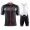 Craft Bike Grand Tour zwart-rood 2015 Fietskleding Set Fietsshirt Korte Mouwen+Fietsbroek Bib Korte 2154