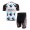 Ag2r La Mondiale 2014 Fietskleding Fietsshirt Korte Mouwen+Fietsbroek Korte zeem 1189