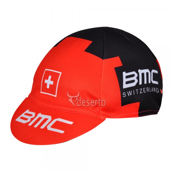 BMC fiets muts rood zwart 3093