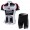 BMC Garneau Team Fietsshirt Korte mouw Korte fietsbroeken met zeem Kits wit 24