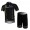 Cannondale Pro Team Fietsshirt Korte mouw Korte fietsbroeken met zeem Kits zwart 47
