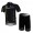 Cannondale Pro Team Fietsshirt Korte mouw Korte fietsbroeken met zeem Kits zwart 4063