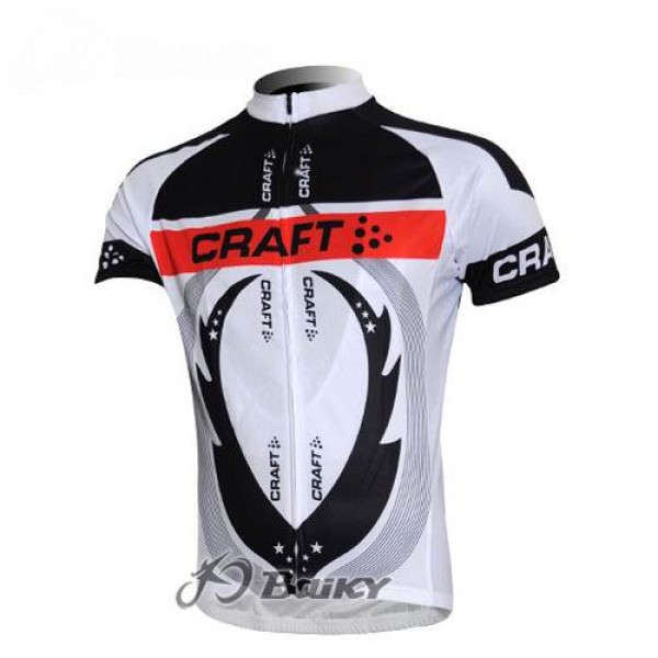 Craft Pro Team Fietsshirt Korte mouw Grijs wit 107