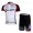 Cube Fintro Fietsshirt Korte mouw Korte fietsbroeken met zeem Kits wit zwart 116