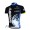 Discovery Channel Trek Pro Team Fietsshirt Korte mouw zwart blauw 137