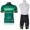 Europcar Pro Team Vendee Fietspakken Fietsshirt Korte+Korte koersbroeken Bib groen 141