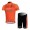Euskaltel-Euskadi Pro Team Fietsshirt Korte mouw Korte fietsbroeken met zeem Kits roze 143