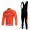 Euskaltel-Euskadi Pro Team Fietspakken Fietsshirt lange+lange fietsbroeken Bib zeem roze 4413