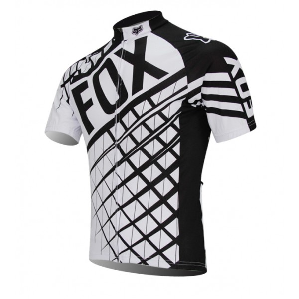 FOX 2014 Short Fietsshirt Korte mouw Grey 977