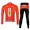 Ferrari Team Castelli Cipollini Fietspakken Fietsshirt lange mouw+lange fietsbroeken 4362