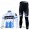 Garmin Barracuda Pro Team Fietspakken Fietsshirt lange mouw+lange fietsbroeken wit 4364