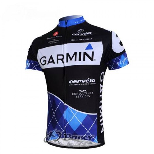 Garmin Cervelo Pro Team Fietsshirt Korte mouw zwart 165