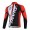 Giant Sram Pro Team Fietsshirt lange mouw rood wit zwart 199