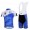 Giant Sram Pro Team Fietsshirt Korte mouw Korte fietsbroeken Bib met zeem Kits blauw wit 228