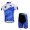 Giant Sram Pro Team Fietsshirt Korte mouw Korte fietsbroeken met zeem Kits blauw wit 4084