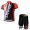 Giant Sram Pro Team Fietsshirt Korte mouw Korte fietsbroeken met zeem Kits rood wit zwart 176
