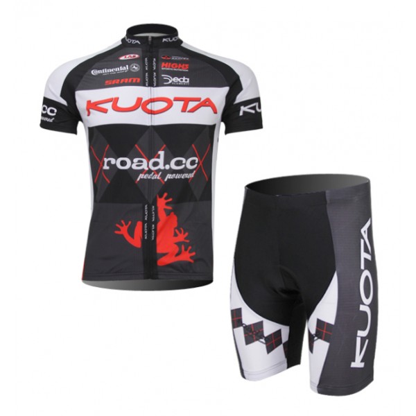 Kuota Road CC Fietskleding Fietsshirt Korte Mouwen+Fietsbroek Korte zeem 1260