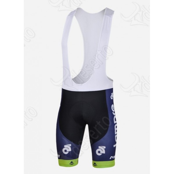 Lampre Merida 2014 Korte fietsbroeken Bib met zeem Blue 1277