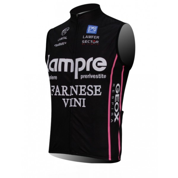 Lampre Merida 2014 Cycling Vest Pink Black 1268