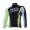 Liquigas Cannondale Pro Team Fietsshirt lange mouw zwart groen 302