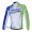 Liquigas Cannondale Pro Team Fietsshirt lange mouw groen wit 4487