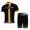 Livestrong Pro Team Nike Fietspakken Fietsshirt Korte+Korte fietsbroeken zeem zwart geel 4104