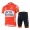 Lotto Belisol 2014 Fietskleding Fietsshirt Korte Mouwen+Fietsbroek Korte zeem 1292