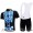 Northwave Pro Team Fietspakken Fietsshirt Korte+Korte koersbroeken Bib zwart blauw 431
