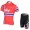 2013 Team Sky Noors kampioen Fietsshirt Korte mouw+Korte fietsbroeken met zeem Kits rood zwart 4338