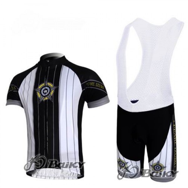 Pearl Izumi Pro Team Fietspakken Fietsshirt Korte+Korte koersbroeken Bib wit zwart 4300