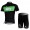 SKY Pro Team Fietspakken Fietsshirt Korte+Korte fietsbroeken zeem zwart groen 4344