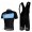 SKY Pro Team Fietspakken Fietsshirt Korte+Korte koersbroeken Bib zwart blauw 549