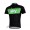 SKY Pro Team Fietsshirt Korte mouw zwart groen 542